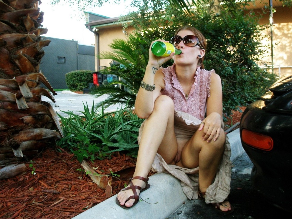 I lit up in the country