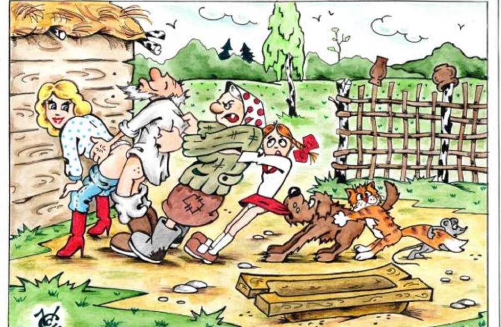 Funny erotic drawings