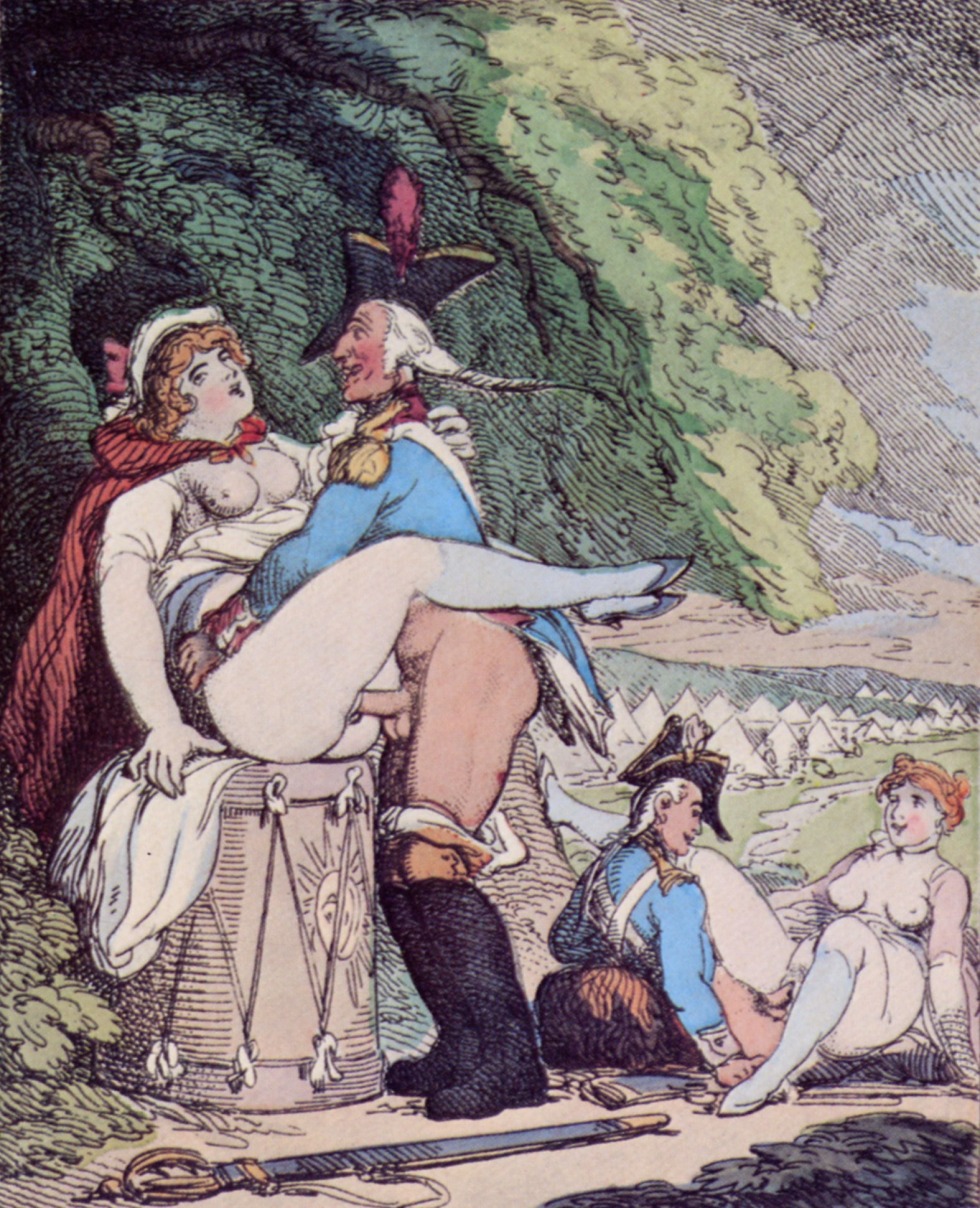Erotic engravings of Thomas Rowlandson