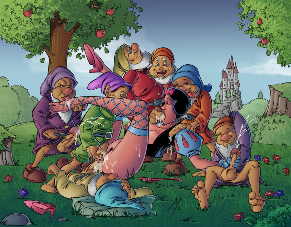 Erotic illustrations for fairy tales