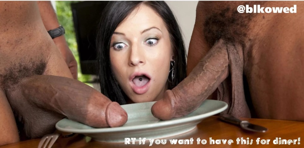 Huge black cock near the face