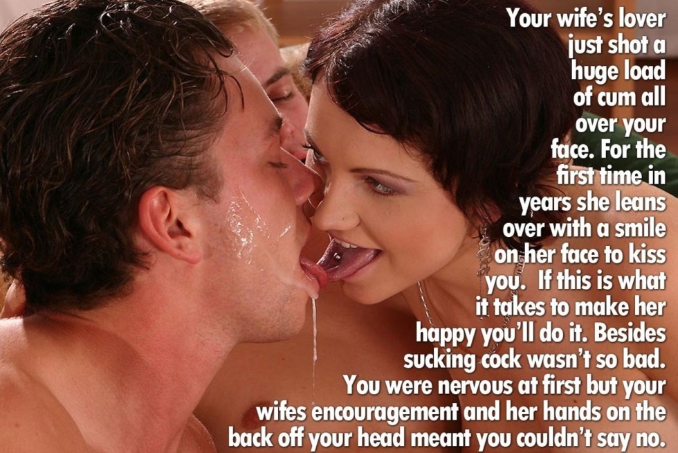 Kisses on the lips after a blowjob