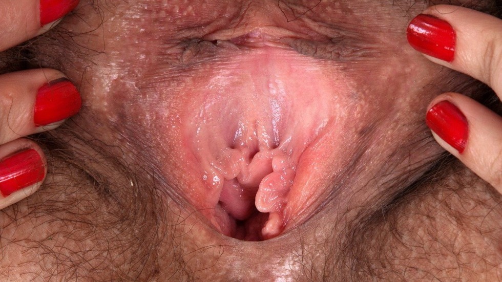 Inside the vagina is large