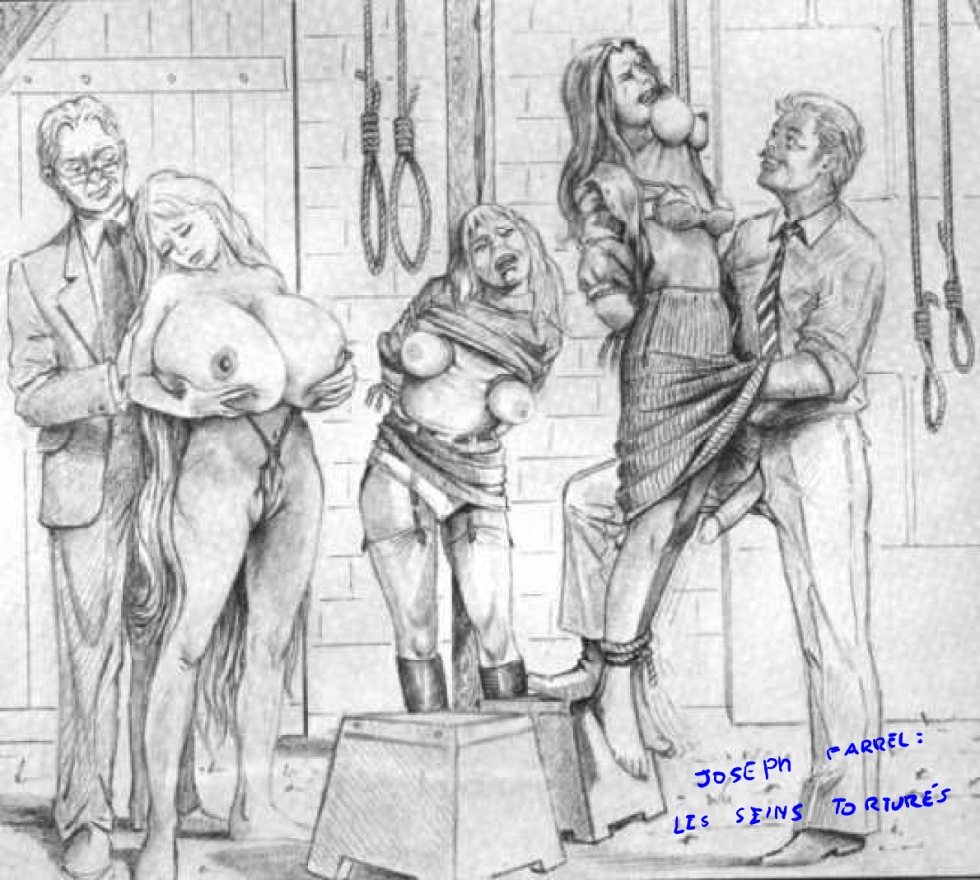Joseph Farrell drawings BDSM