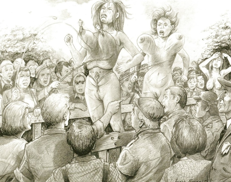 Public humiliation art