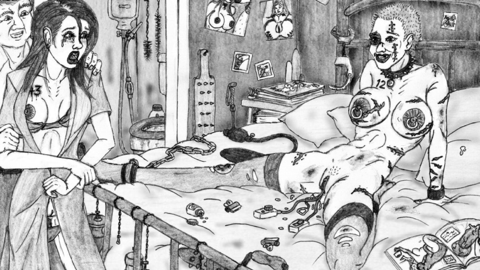 Drawing erotic comics