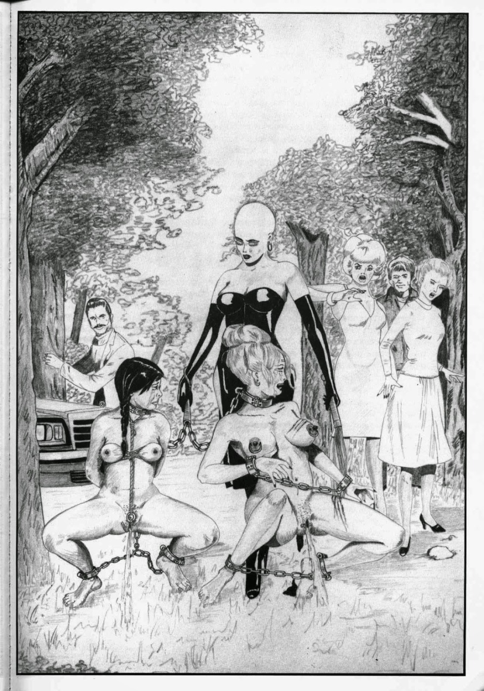 Joseph Farrell BDSM Art comic