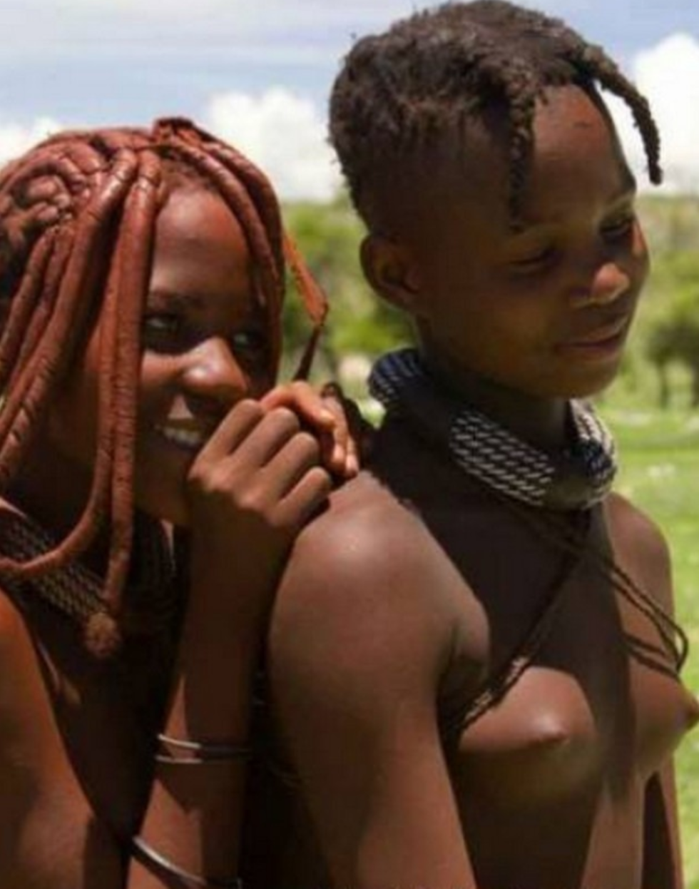 Wild tribes of the girl