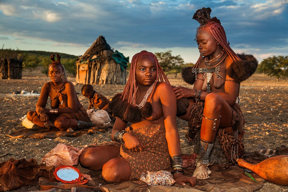 Khimba tribe in Africa