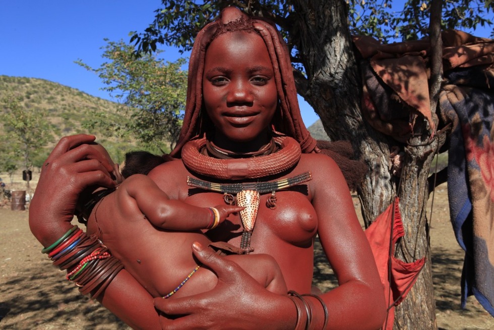 Khimba tribe in Namibia XXX