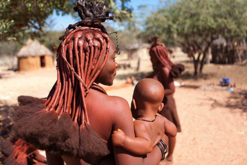 Khimba tribe in Africa