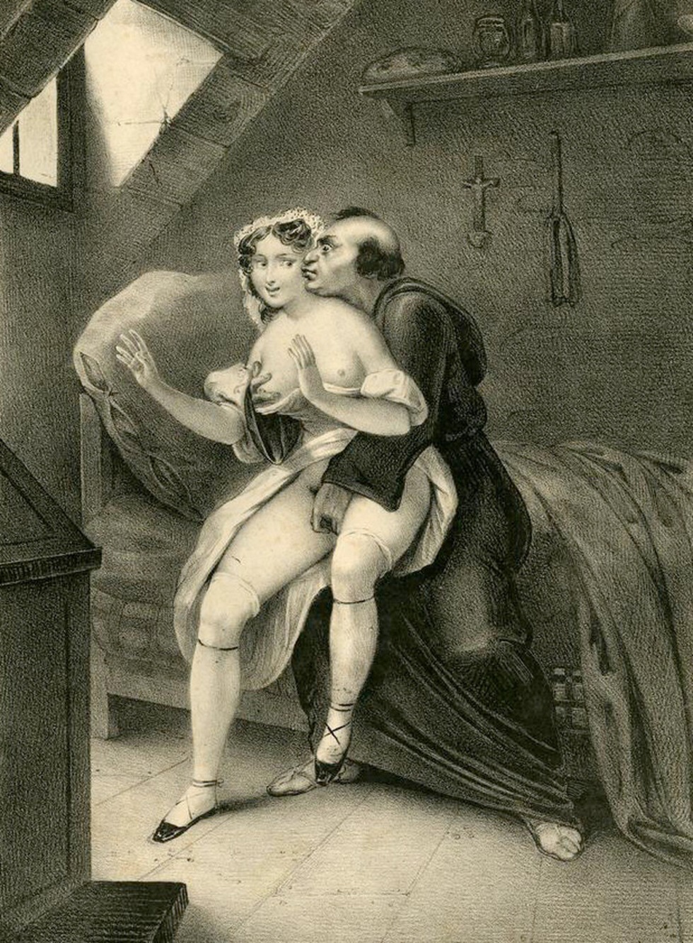 Henry Lossov Erotic engravings