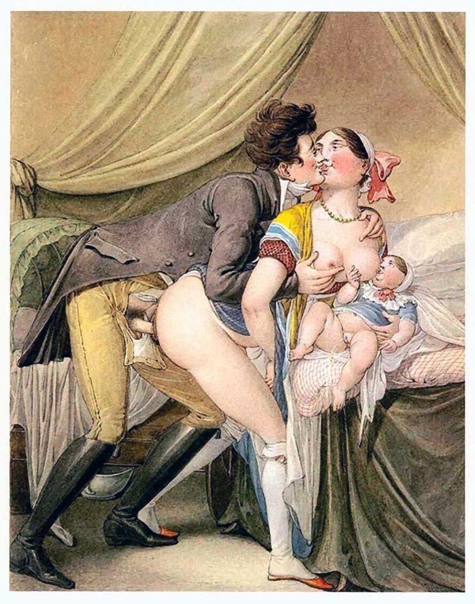 Old pornographic engravings