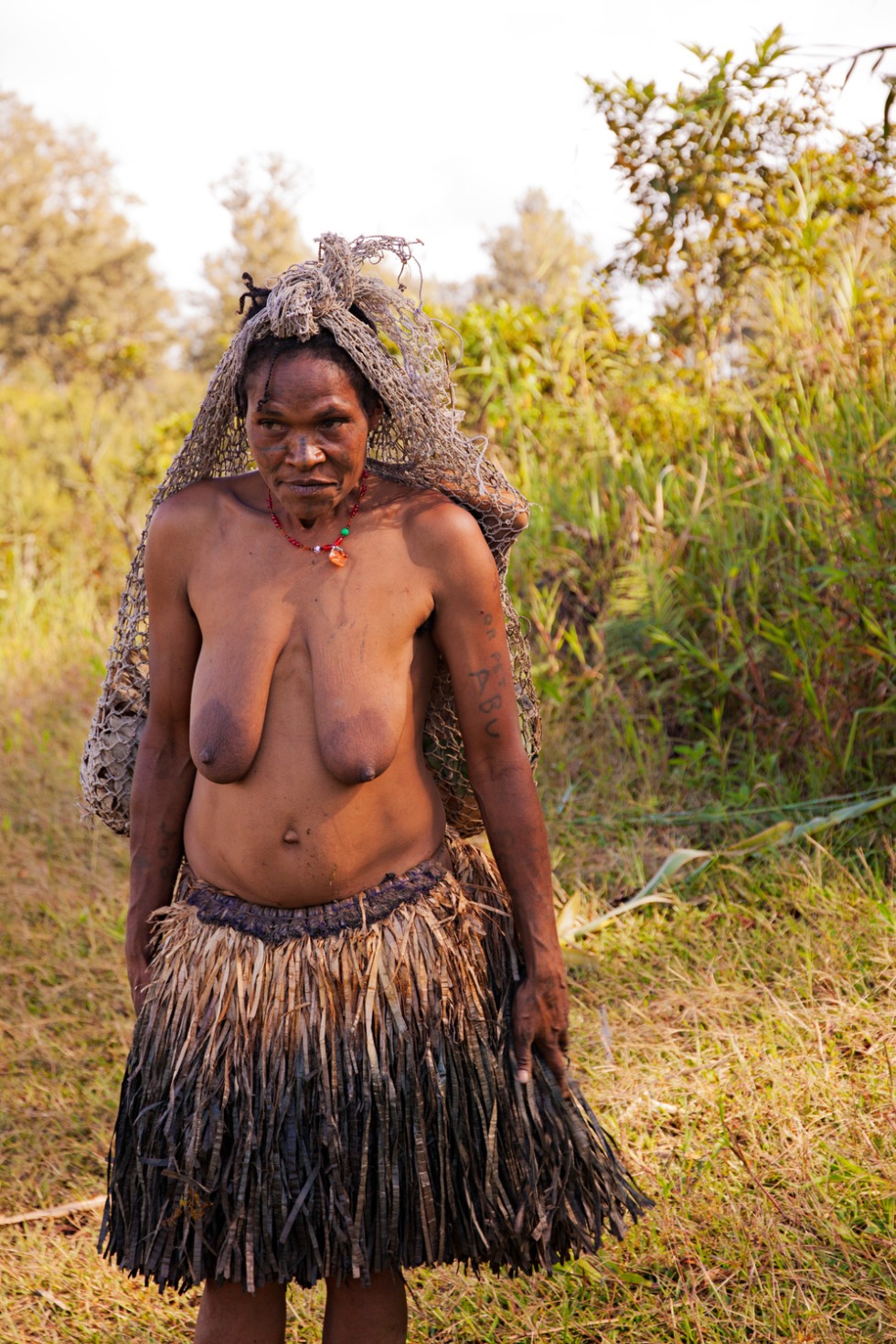 Aborigines women are naked