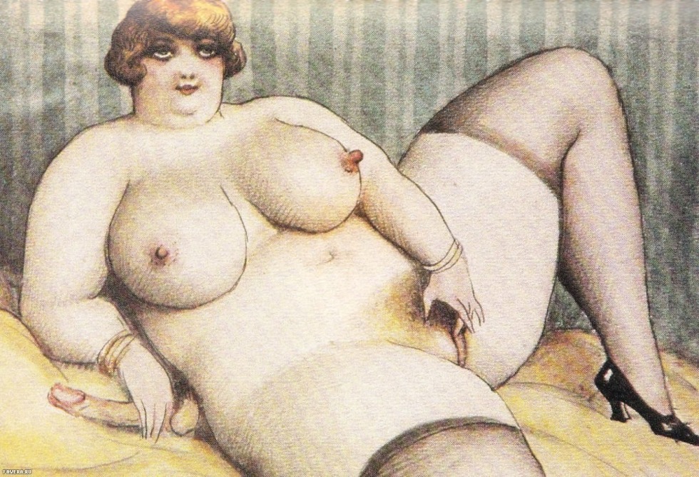 Drawings of naked thick women