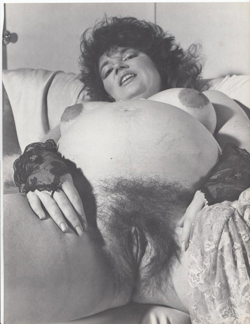 Old hairy women retro