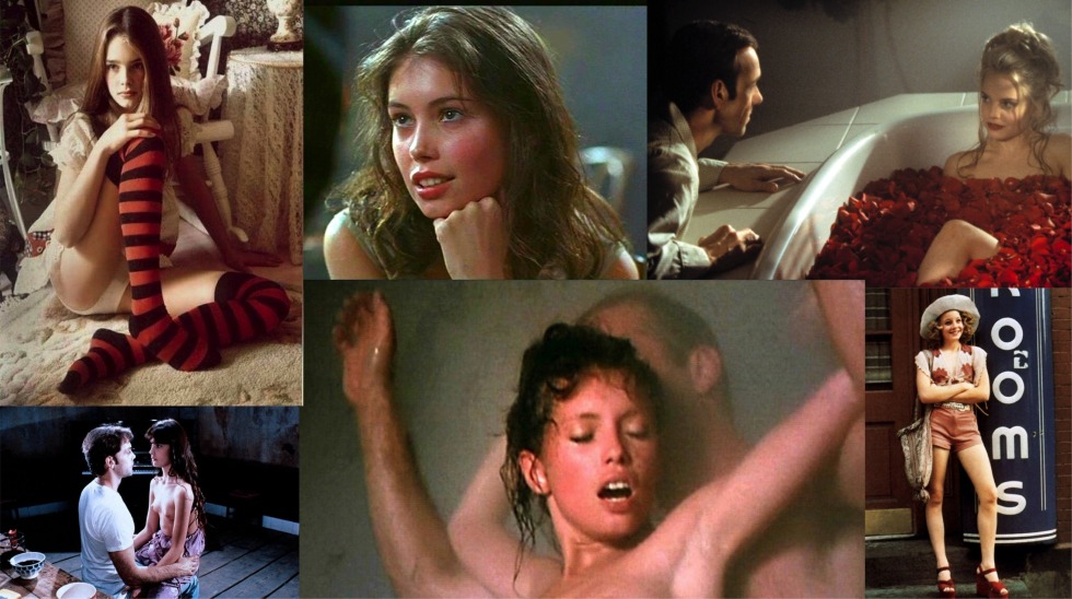 Scandalous photo shoot Harry Gross with Brooke Shields B1975