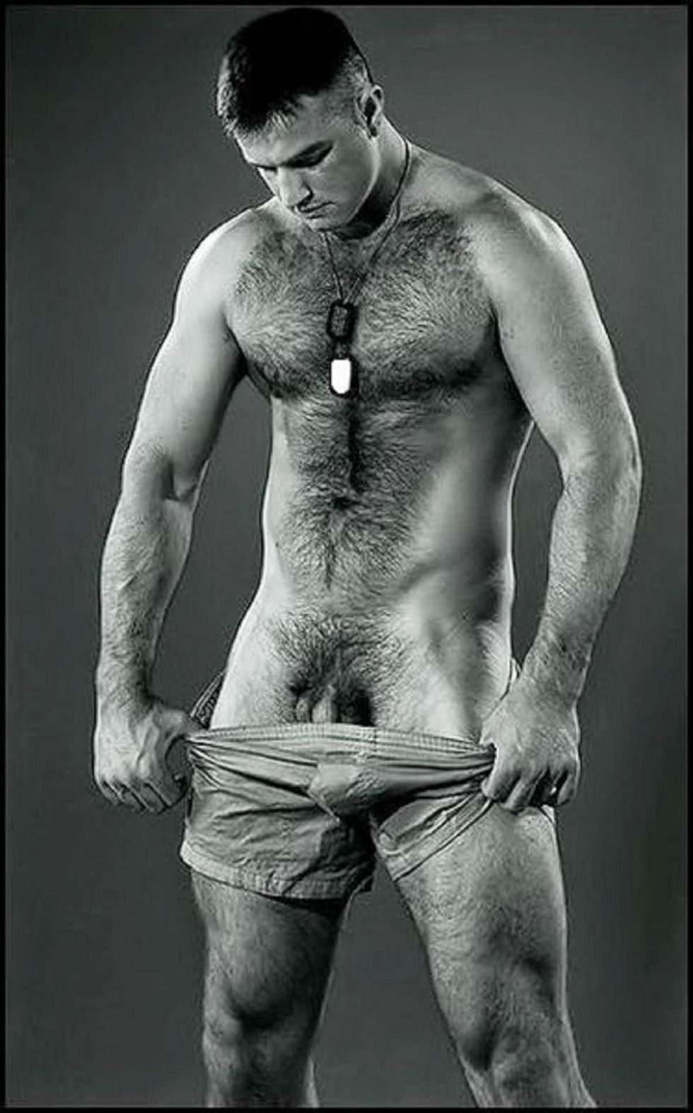 Hairy men without cowards