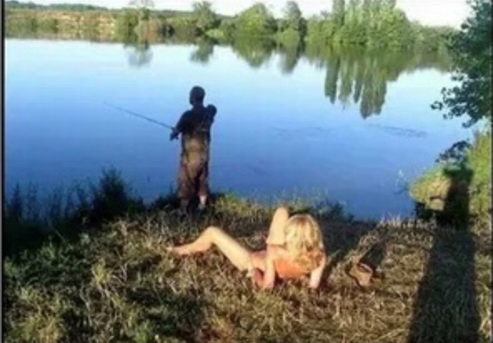 Erotic cards about fishing