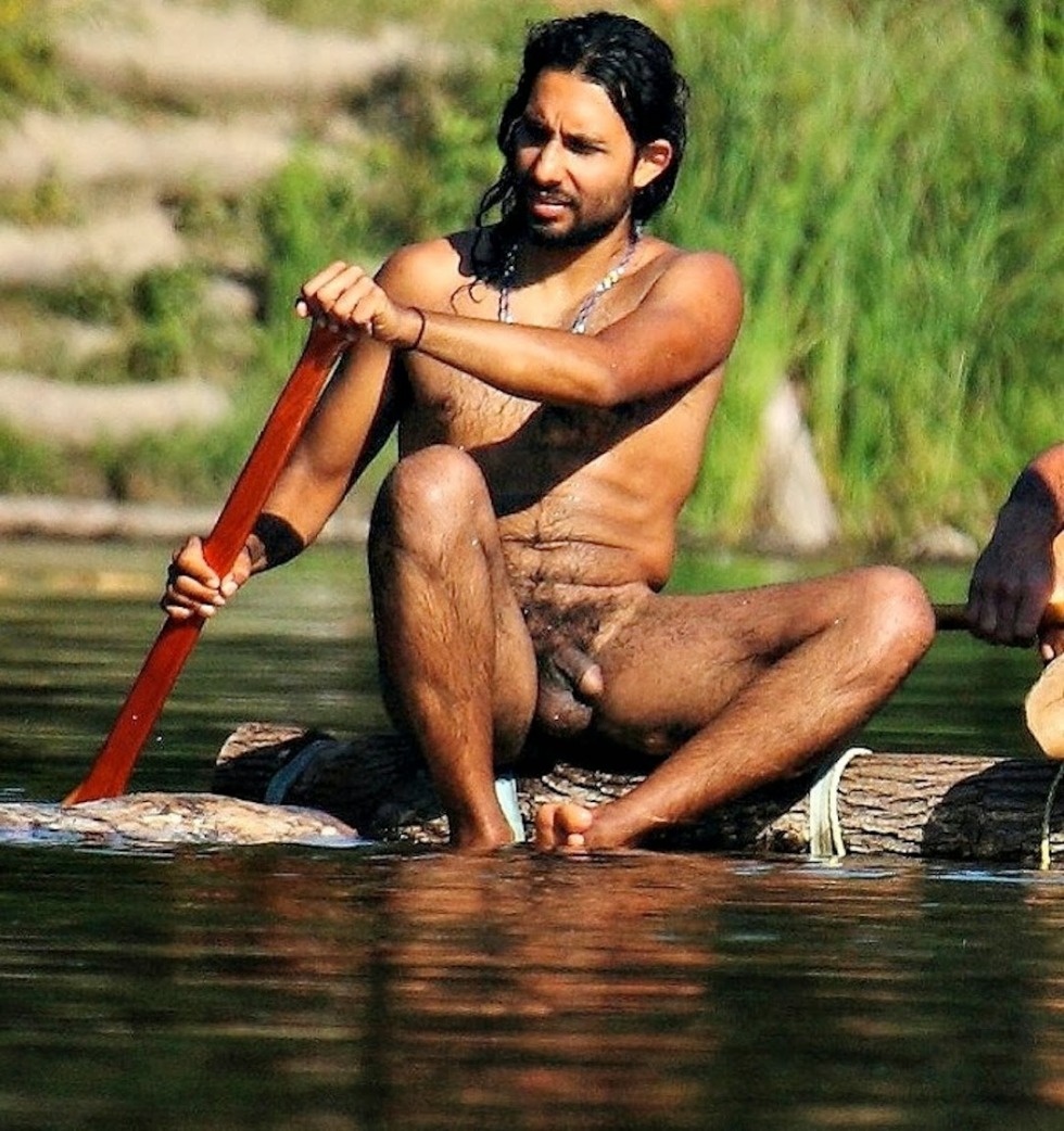 Naked Indian men