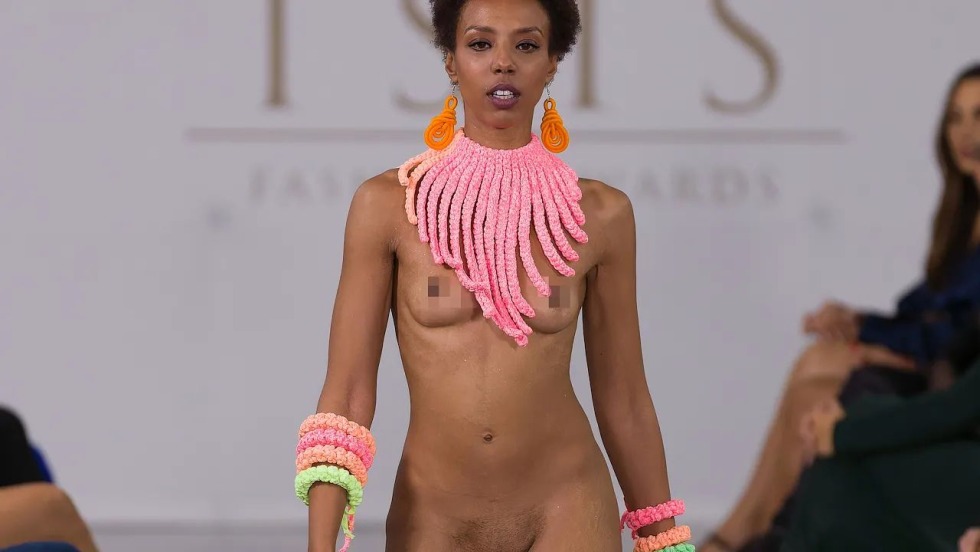 ISIS Fashion Awards 2022 Nude Accessory Runway Catwalk Show