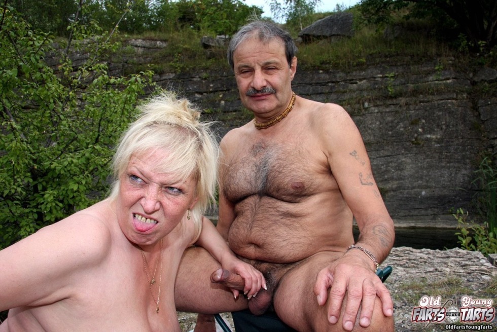 Naked grandparents
