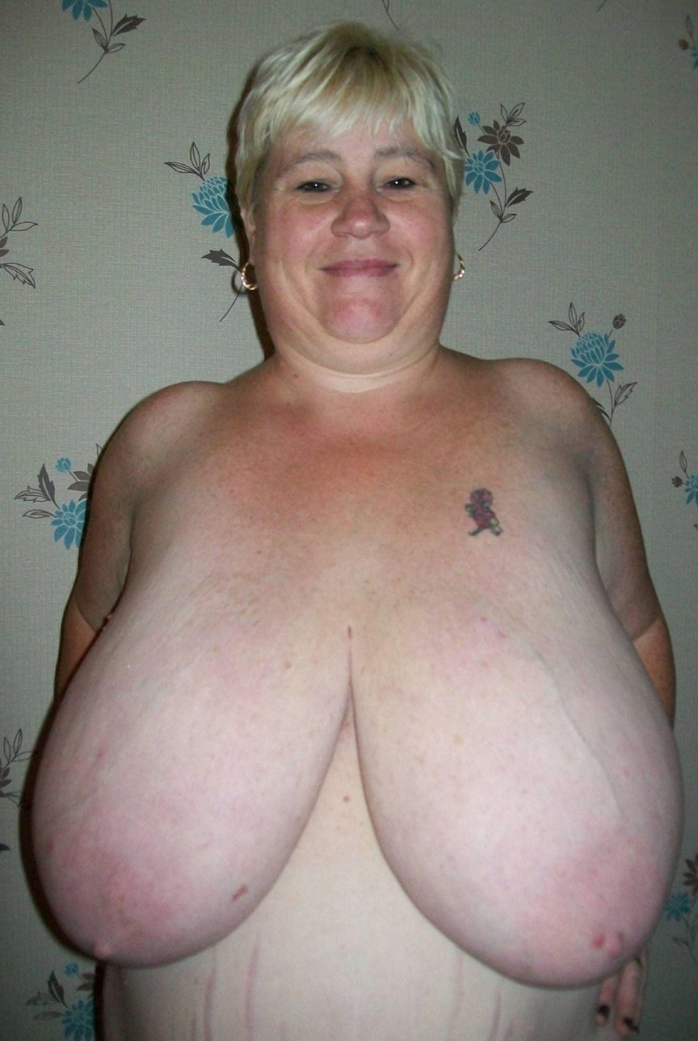 Terrible hanging boobs