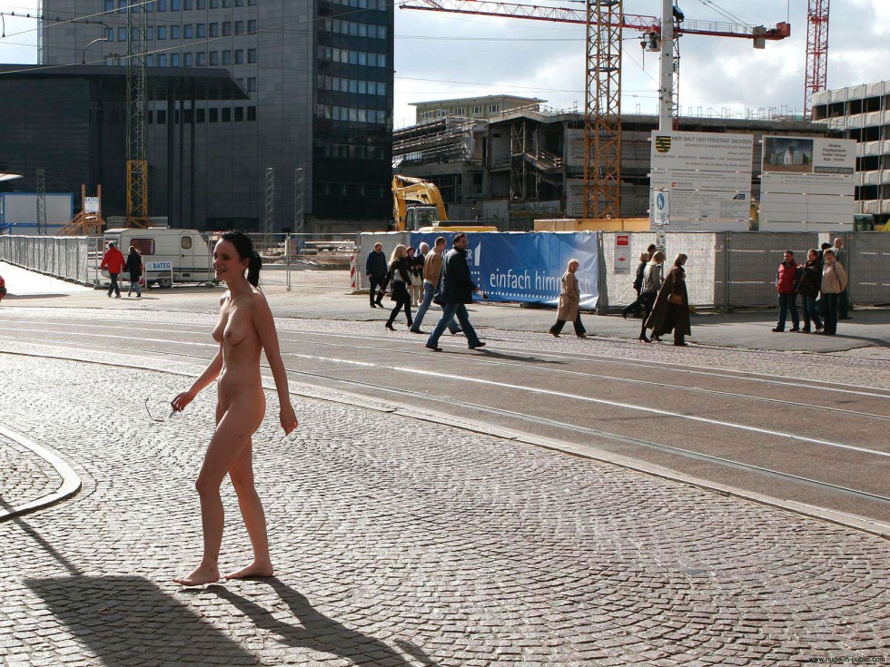 Walk naked around the city
