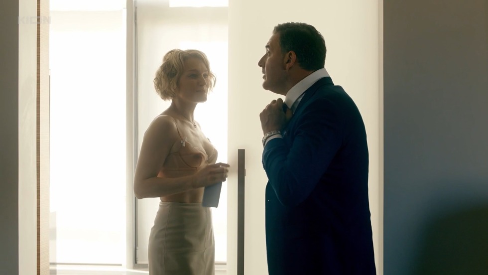 Polina Kutepova naked in the cinema