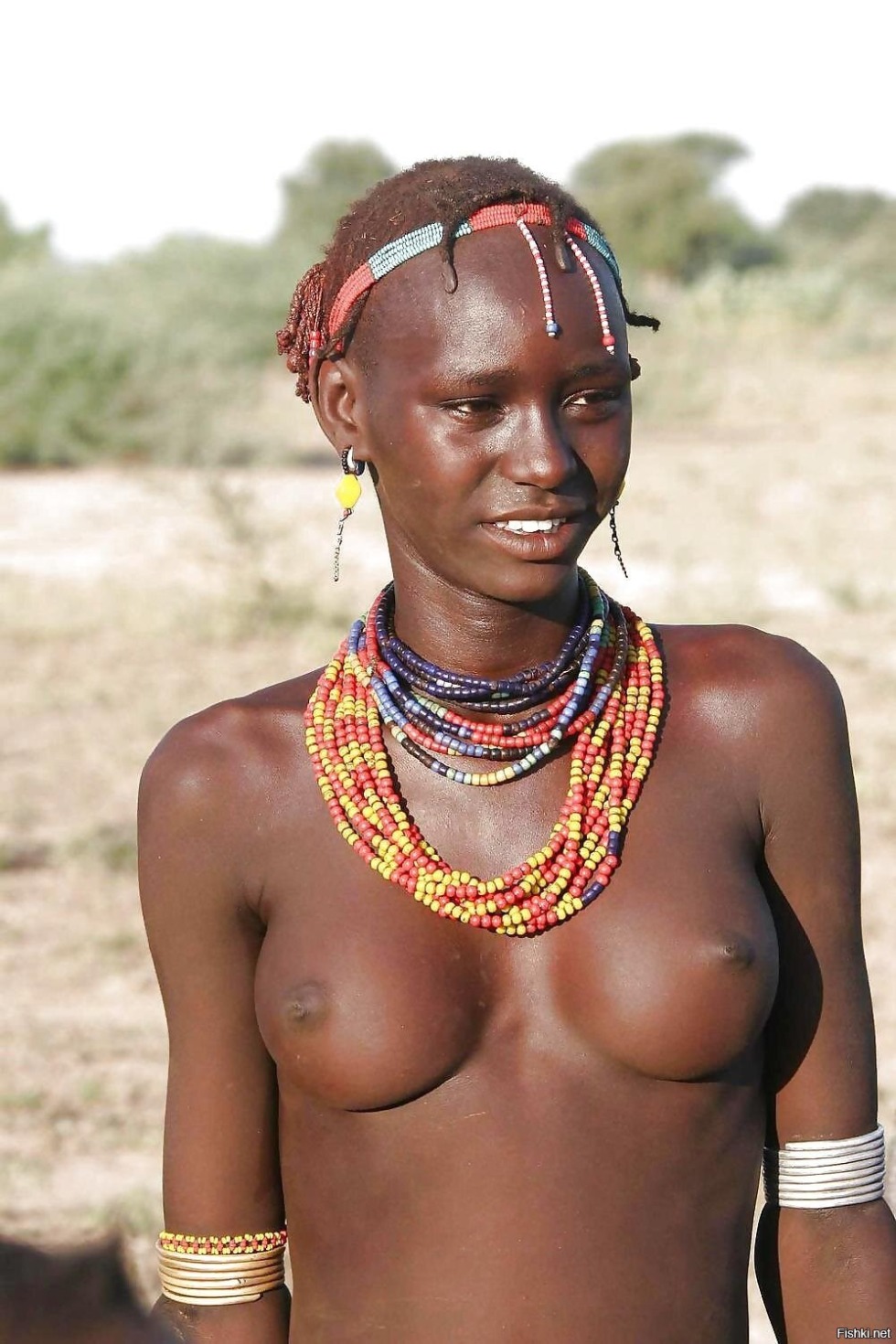 Naked African women
