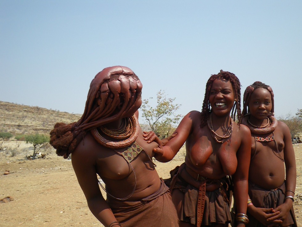 Khimba tribe in Namibia nude