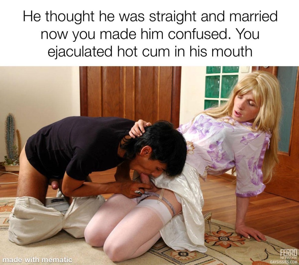 Boy in a female dress XXX