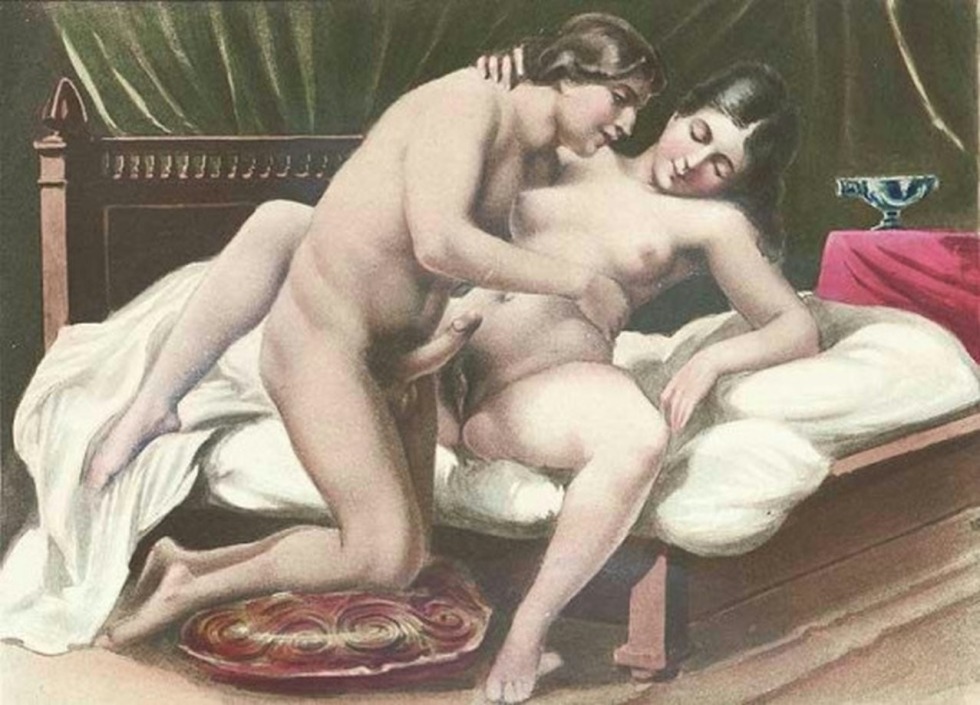 Pornographic paintings