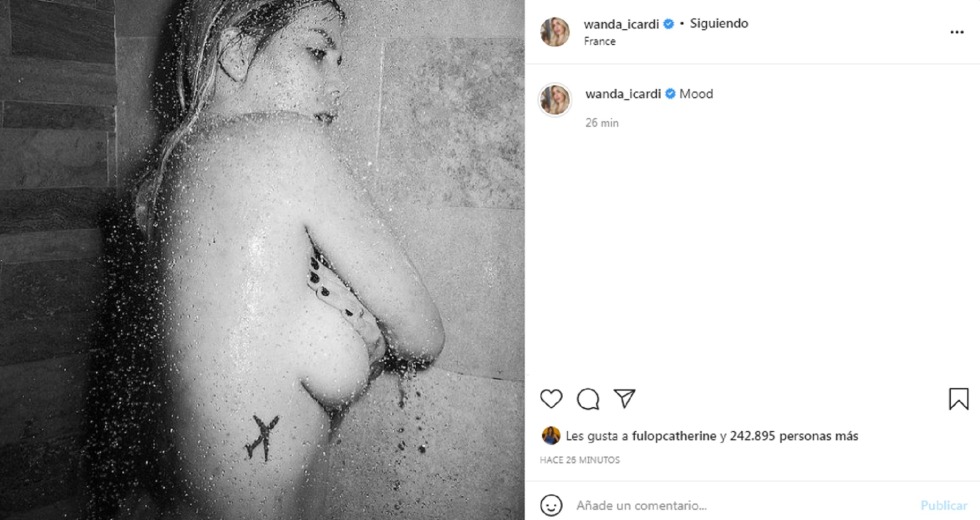 Naked photos of the wife of Icardi