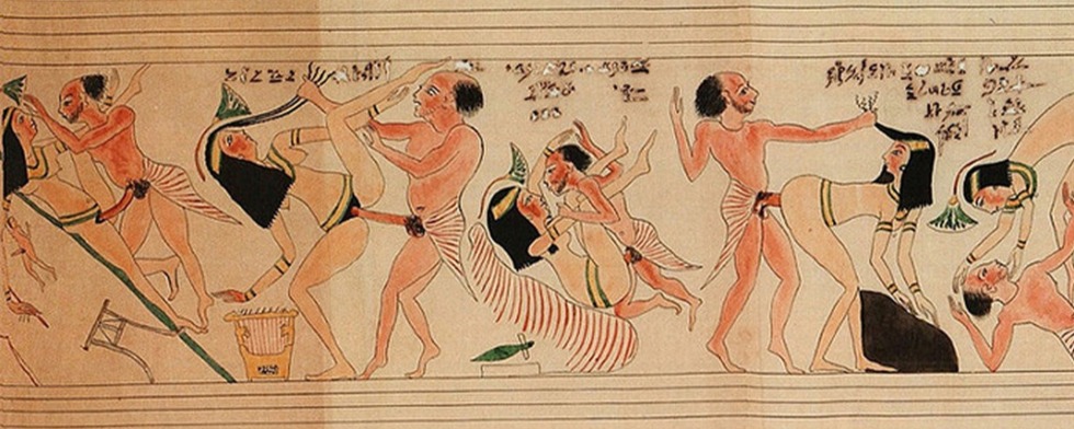 Erotic frescoes of Ancient Egypt
