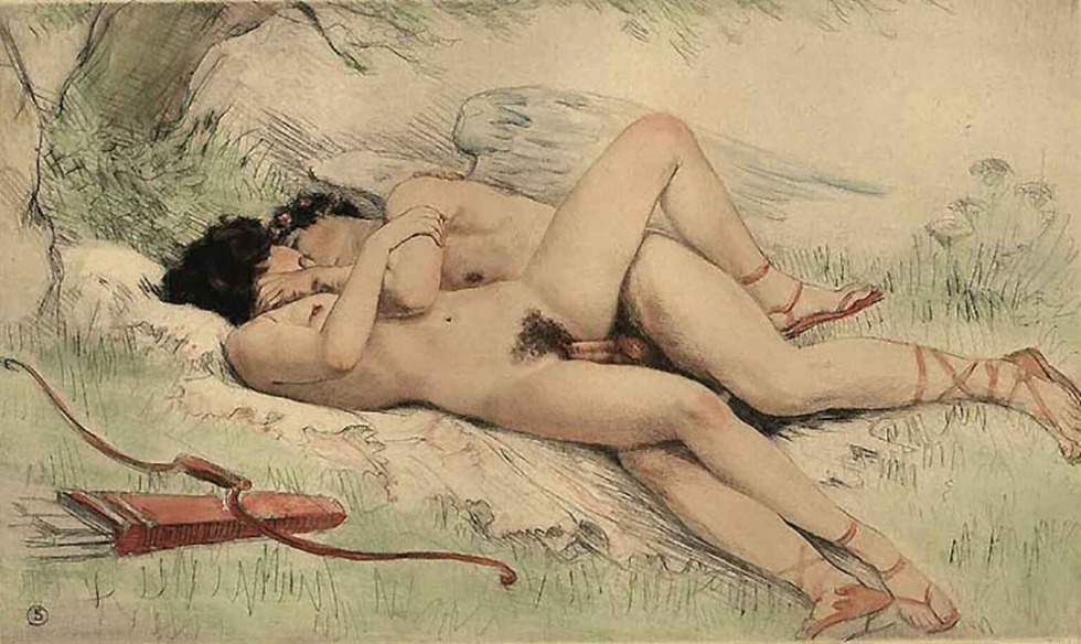 Erotic illustrations Paul Bekat