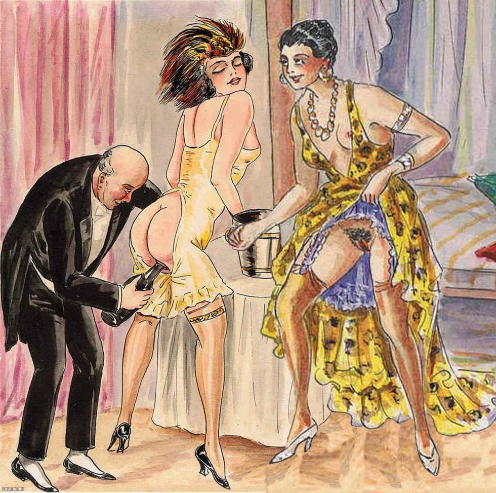 Exhibitionism drawing