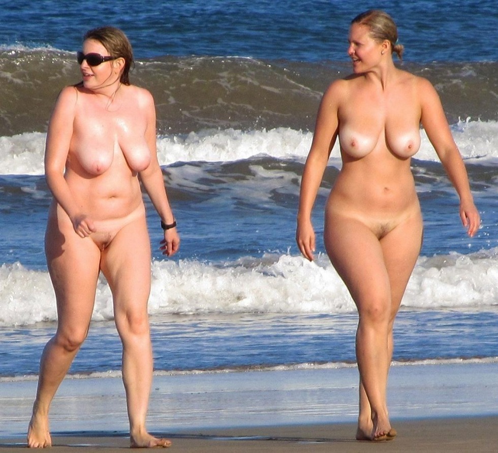 Ladies on a nudic beach