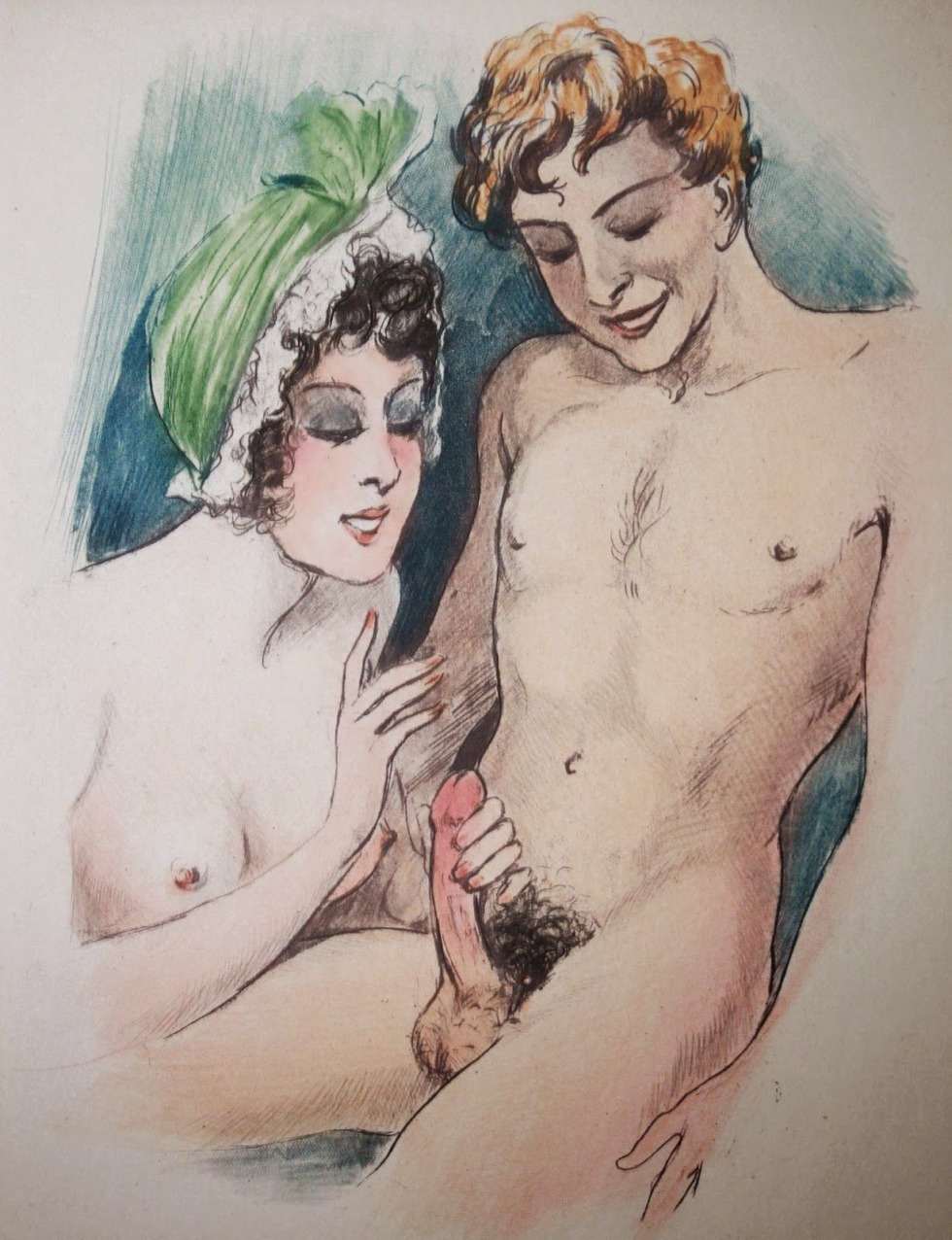 Pornographic graphics