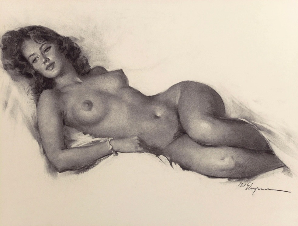Beautiful drawings of naked women