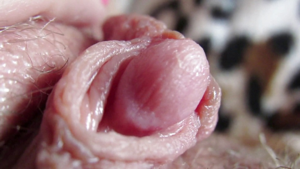 Huge clitoris close -up