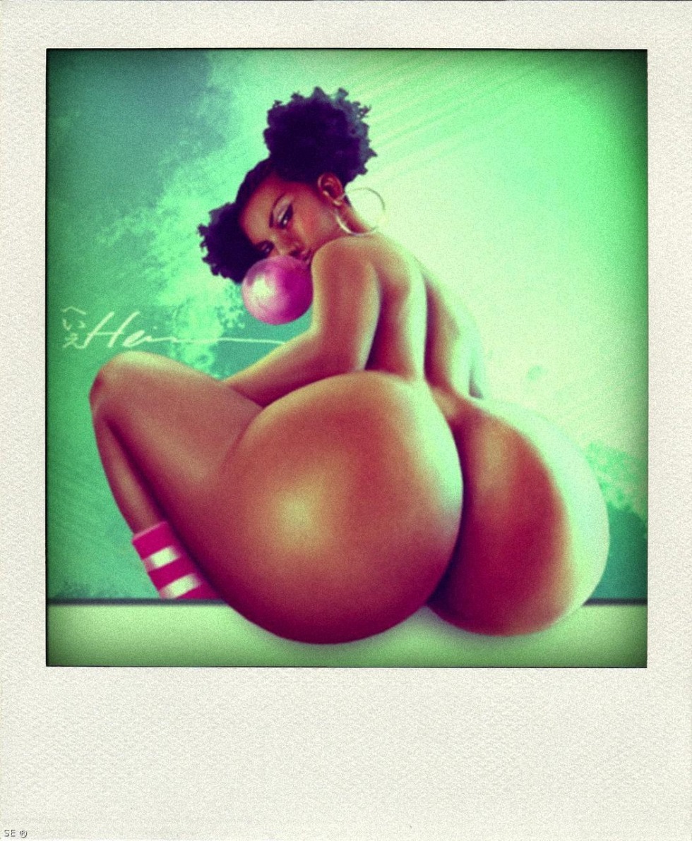 3D girls with big tits and ass