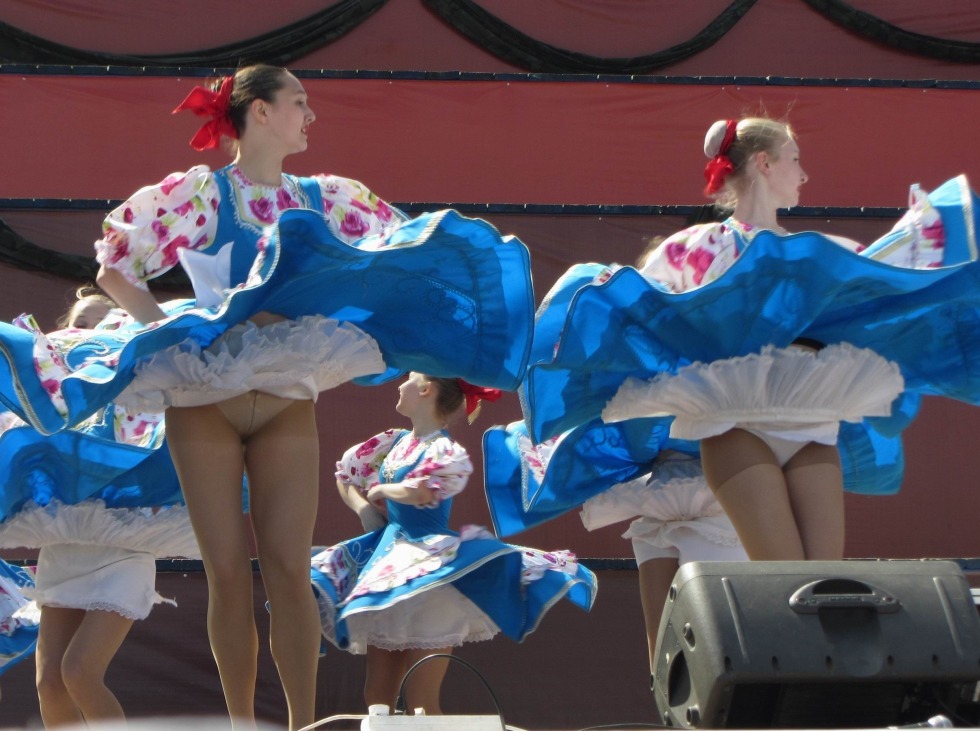 Panties in folk dancing