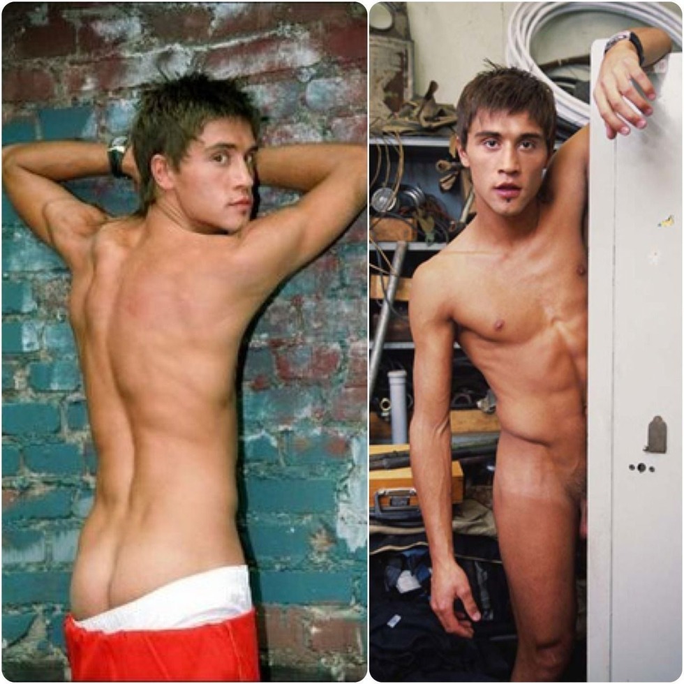 Naked Dima Bilan without panties photo