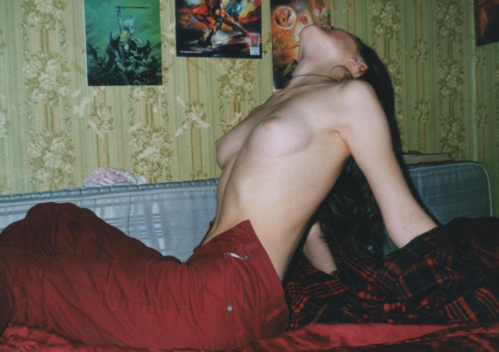 Homemade nude from a film camera