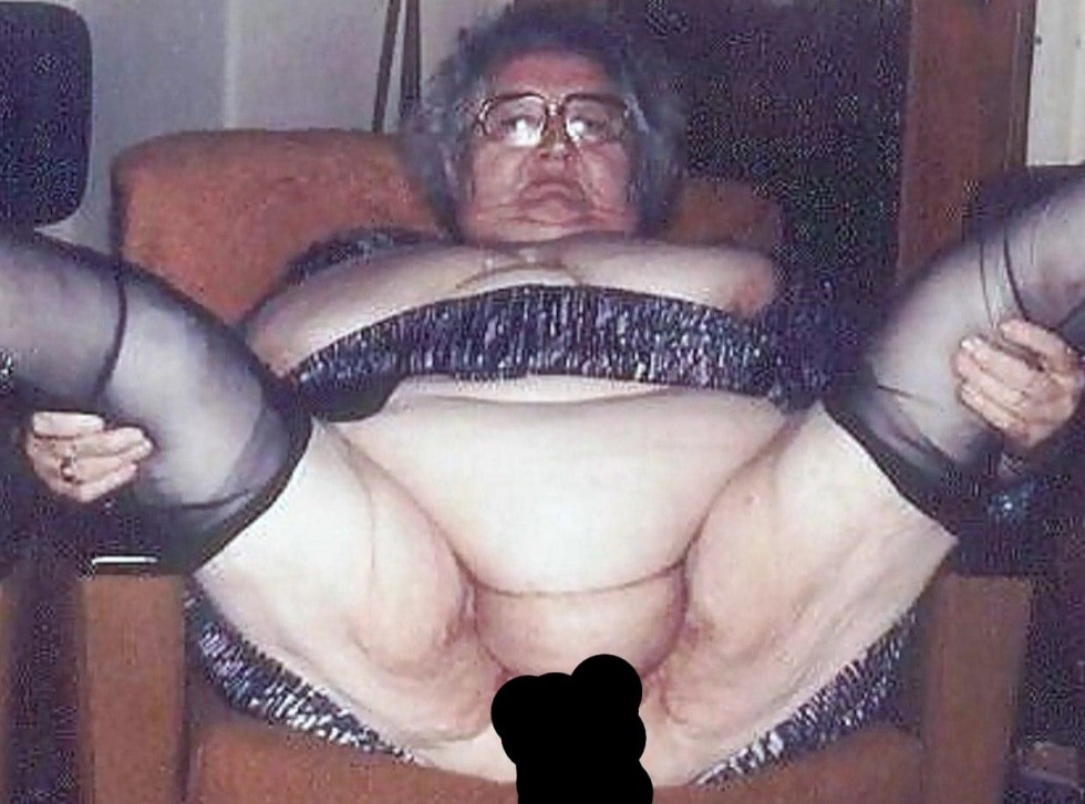 Naked fat old women
