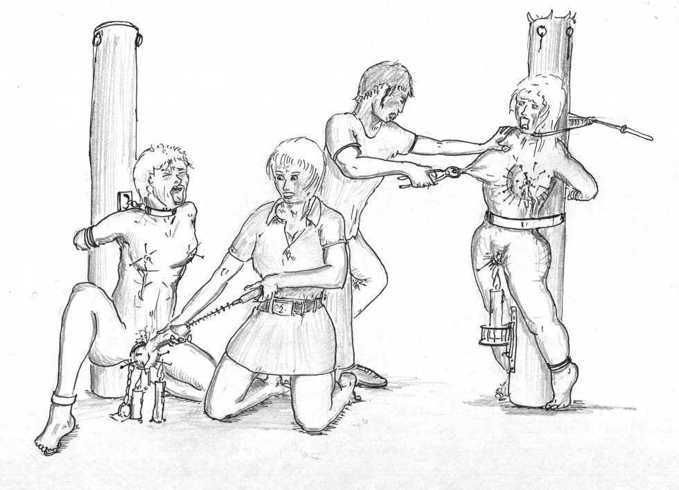 BDSM sadistic drawings