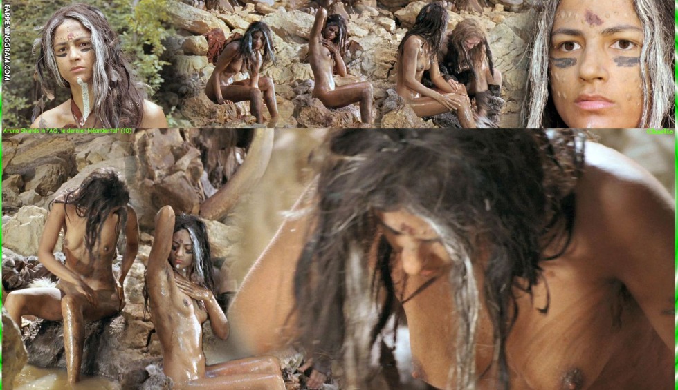 Aruna Schilds in the film The last Neanderthal nude 
