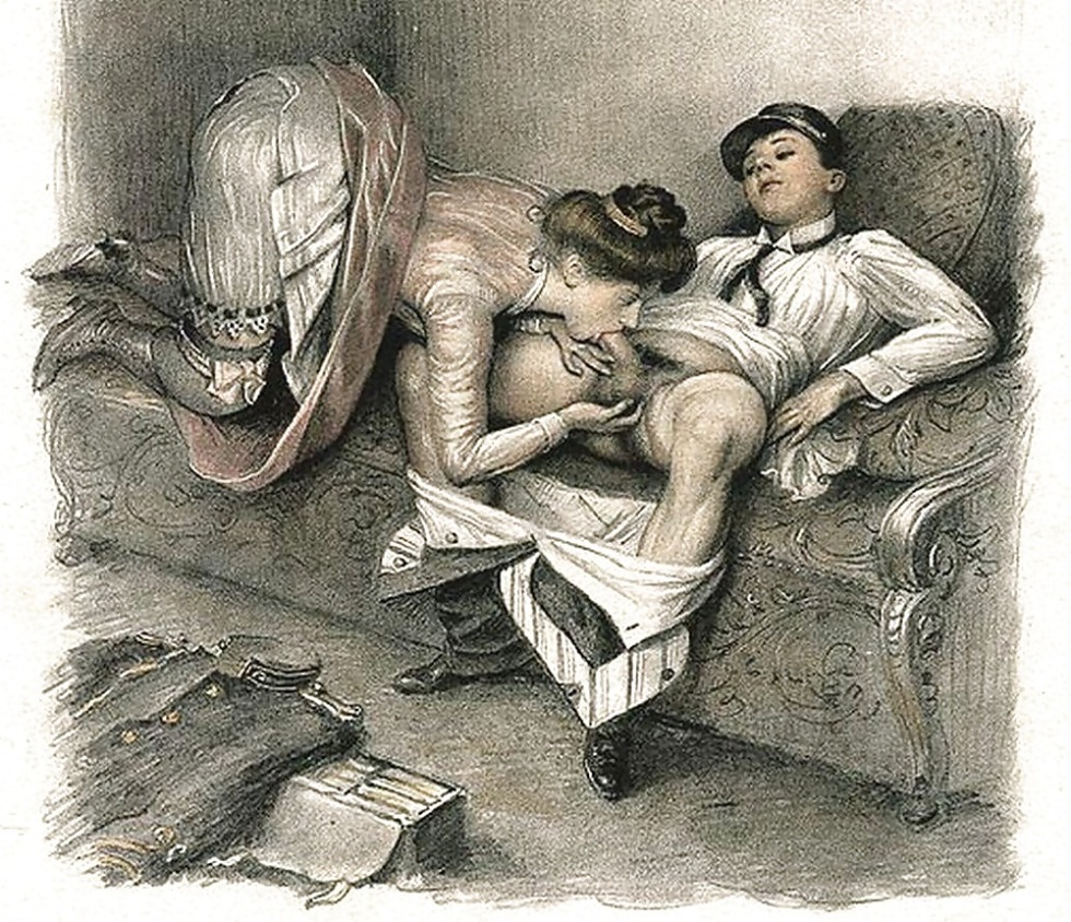 Old pornographic illustrations