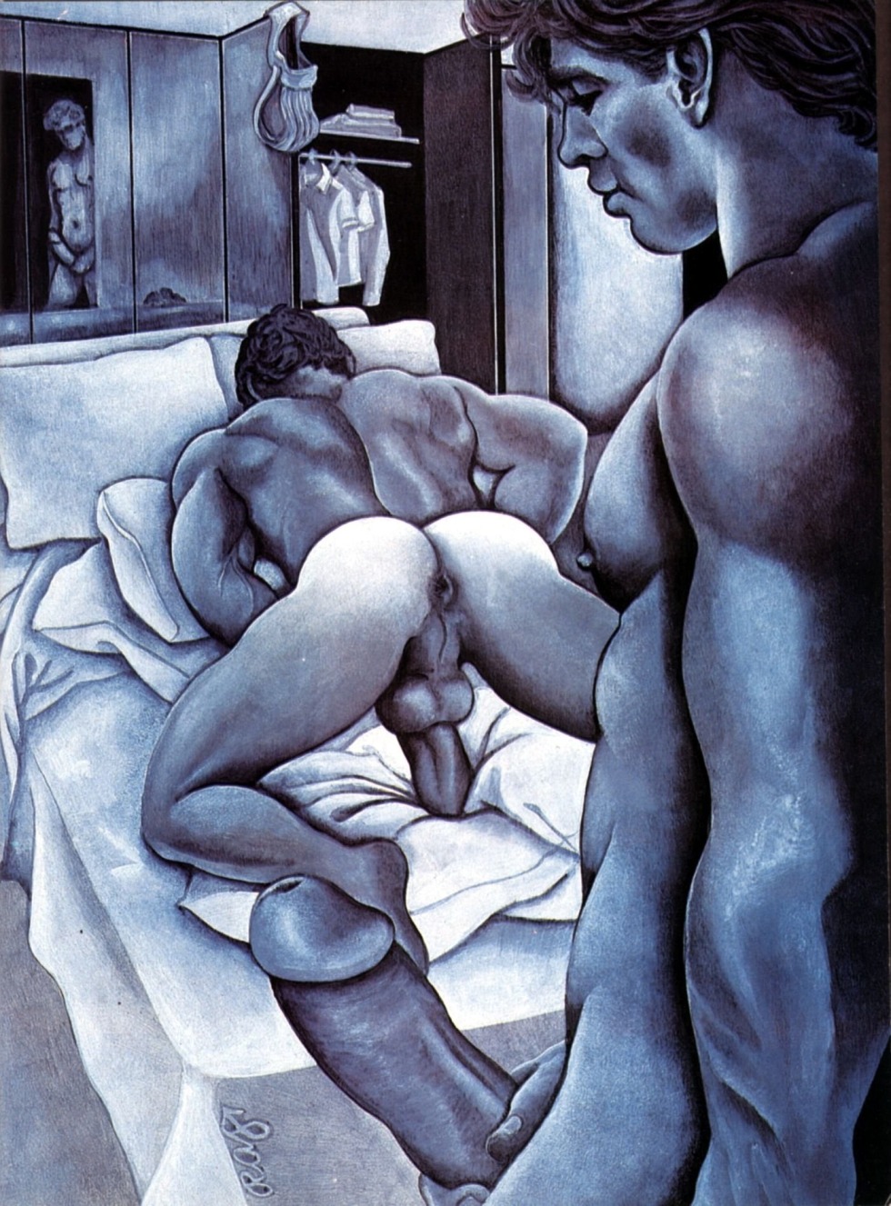 Modern pornographic painting